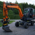 937552-69 Wheel excavator Doosan DX55W incl. Tool