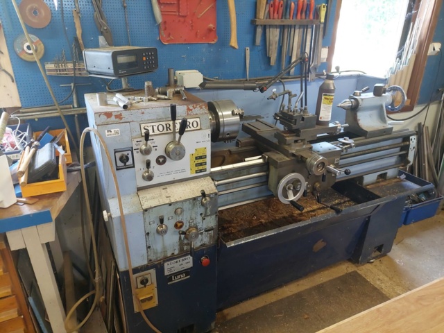 880653-2 Lathe Storebro Gk- 195