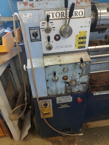 880653-3 Lathe Storebro Gk- 195