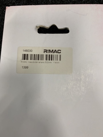 938140-4 Gas burner lance R!mac 148030