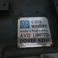 933790-4 Coil winder - AVO Limited