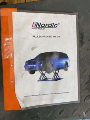 937220-7 Vehicle lift / scissor lift Nordiclift EE-MR30