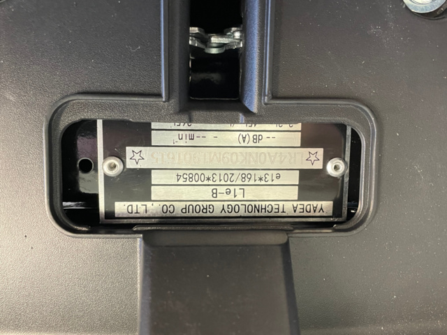 872343-11 Electric moped YADEA C1S 2022