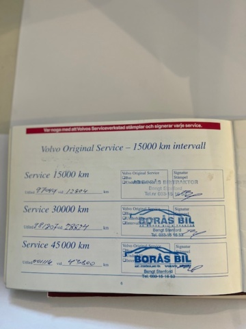 928034-57 Volvo 850R Sedan 2.3 Red - 1996