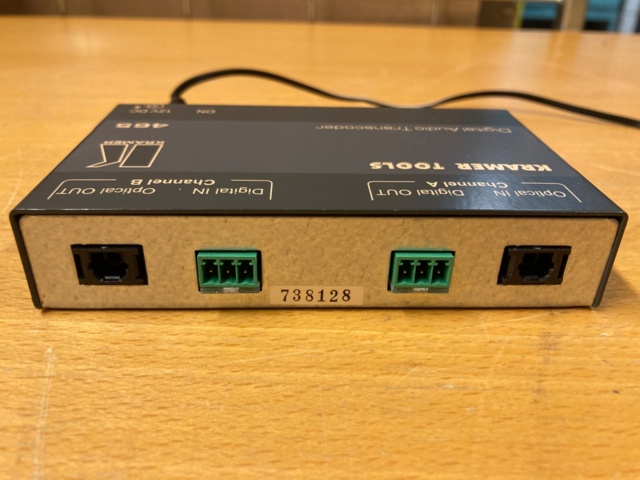 938621-2 Kramer 465 Digital Audio Transcoder