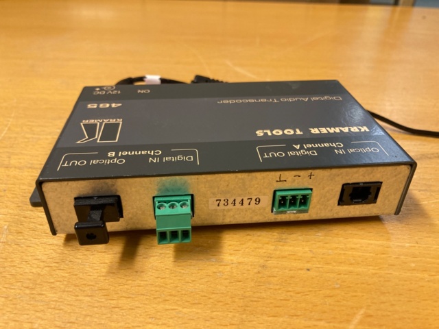 938622-2 Kramer 465 Digital Audio Transcoder