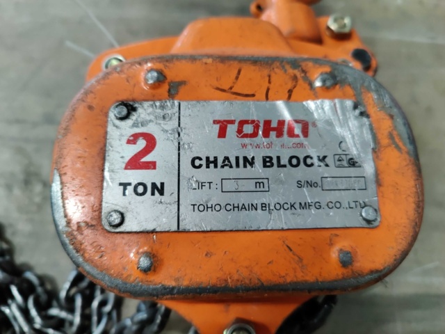 914618-2 Chain block Toho 2 tons