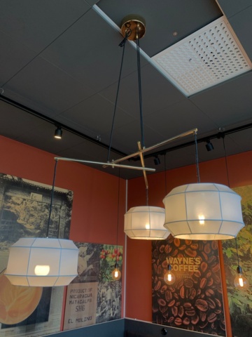 938507-1 Corse Taklampa Guld