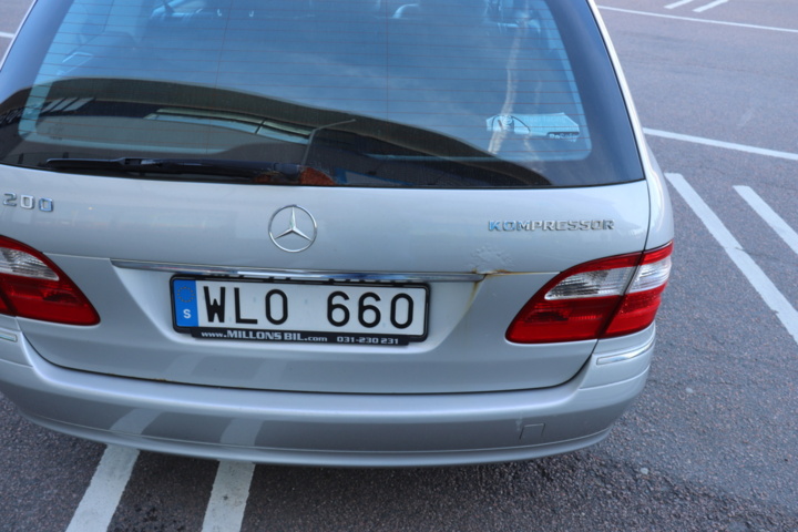 928035-20 Mercedes-Benz E 200 T Kompressor - 2005 (WLO660)