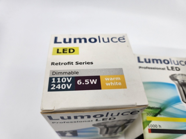 938586-3 5 Lumoluce LED, E27, Cree, 6.5W - Shipping included