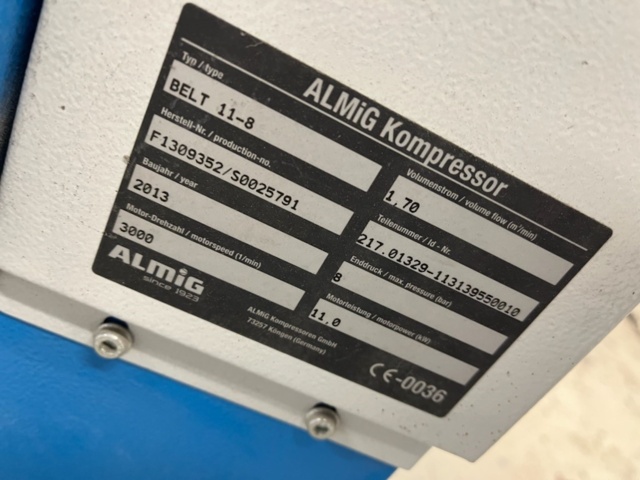 929577-10 Screw compressor Almig Belt 11