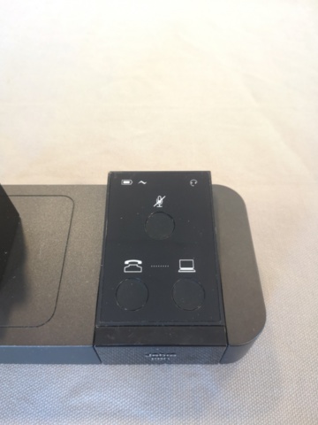 938838-7 Headset Jabra Pro 9450, associated charger, DHSG cable