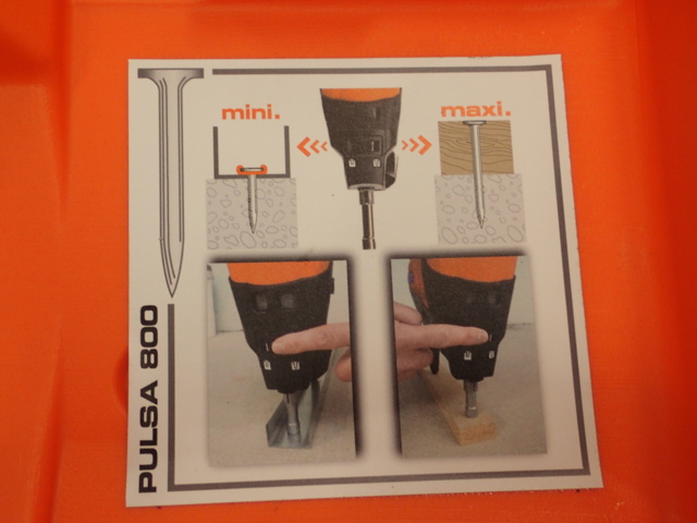 938763-21 Nail gun Spit Pulsa 800P + (new / unused)