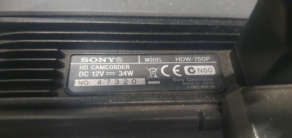 938732-5 Sony HDW-750P kamera