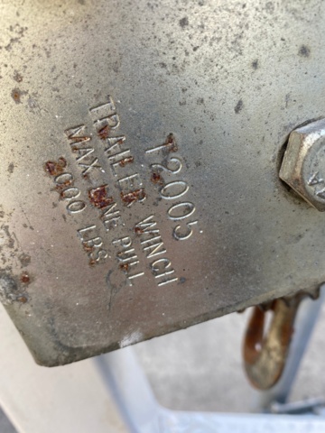938960-10 Båtkärra med vinch