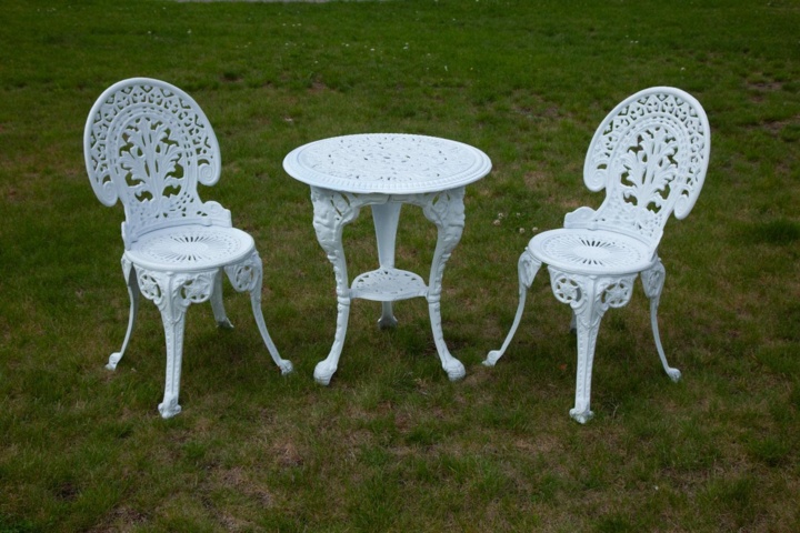 939195-1 Trädgårdsset i gjutjärn