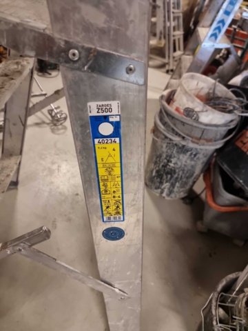 824915-3 Zarges stepladder 4 steps