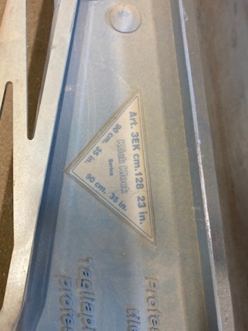 938560-2 Tile cutter, Sigma - 120cm