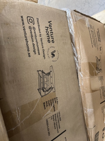 939745-2 Hammock Cello Mala In Black With Black Cushions