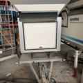 810441-2 Wind measuring equipment mounted on trailer Wind Collector with generator, battery charger etc