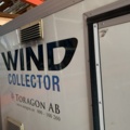 810441-7 Wind measuring equipment mounted on trailer Wind Collector with generator, battery charger etc