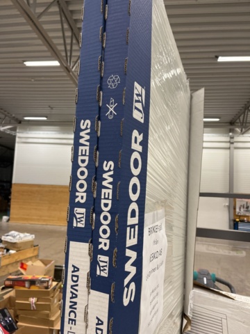 939959-2 2 internal doors Swedoor Stable Effect H500 White 825X1940