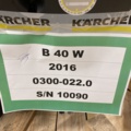 939933-2 Scrubber Kärcher B 40 W - 2016