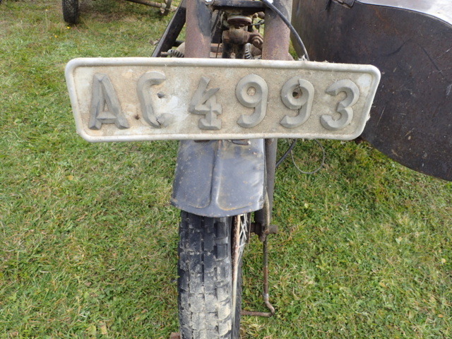 861928-3 BSA med sidovagn MC/delar