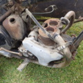 861928-8 BSA med sidovagn MC/delar