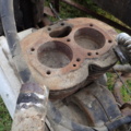 861928-9 BSA med sidovagn MC/delar