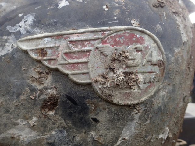 861928-11 BSA med sidovagn MC/delar