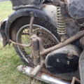861928-14 BSA med sidovagn MC/delar