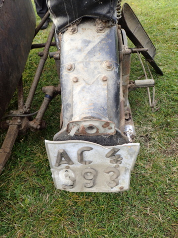 861928-16 BSA med sidovagn MC/delar