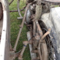 861928-17 BSA med sidovagn MC/delar
