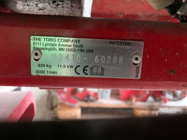 810043-12 Riding mower Toro Reelmaster Sport (rep.item)