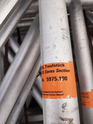 920383-5 Eaves beam (aluminium) 2m - Layher