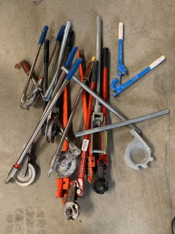 936171-1 Pipe bending tools, pipe cutters