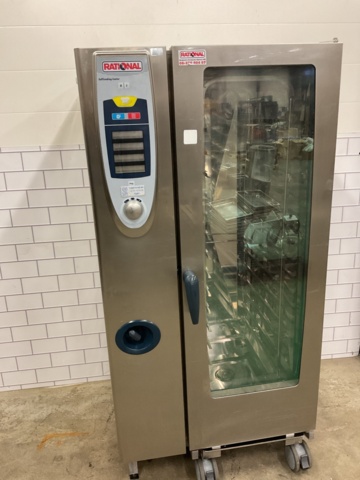 886909-1 Rational selfcooking center 201 and warming cabinet