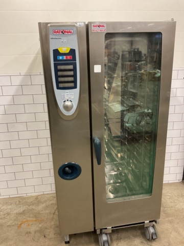 886909-2 Rational selfcooking center 201 and warming cabinet