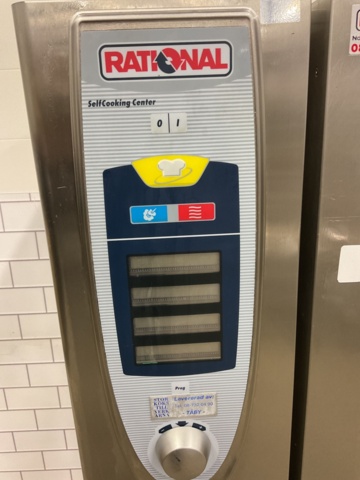 886909-4 Rational selfcooking center 201 and warming cabinet