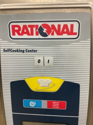 886909-16 Rational selfcooking center 201 and warming cabinet