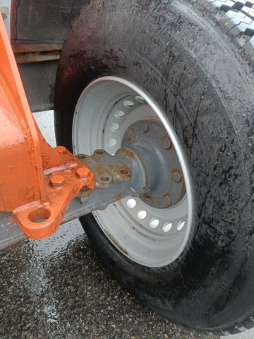 928391-86 Loader Terex TL80 With Attachment