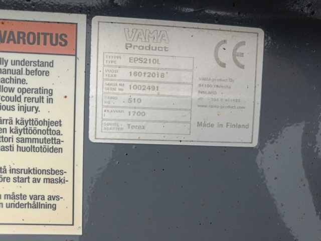 928391-102 Loader Terex TL80 With Attachment