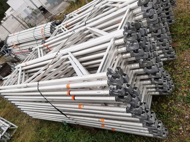 920387-1 Horizontal brace *double* (aluminium) 2.57m - Layher / approx. 50 pcs