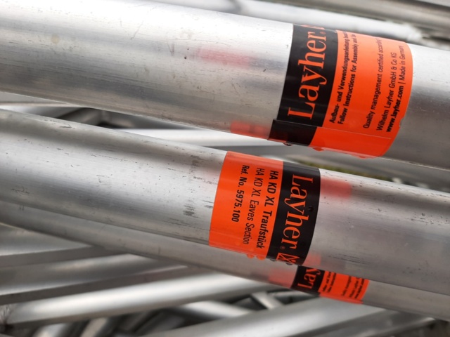 920390-5 Eaves beam (aluminium) 2m - Layher #3