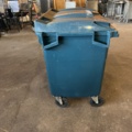 896862-4 Waste bin PWS 660 litres, grey/grey