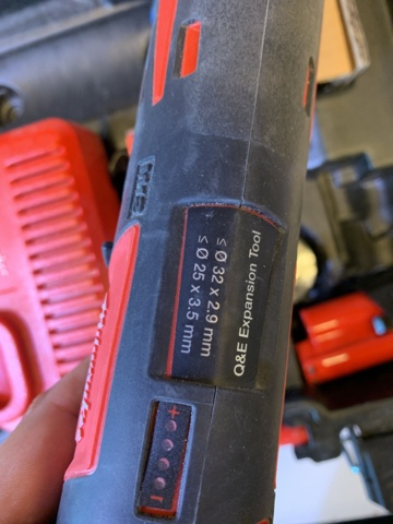 936069-3 Pipe expander Milwaukee C12 PXP