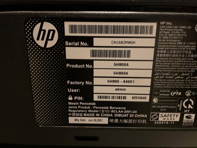 917367-5 Large format printer HP DesignJet T650