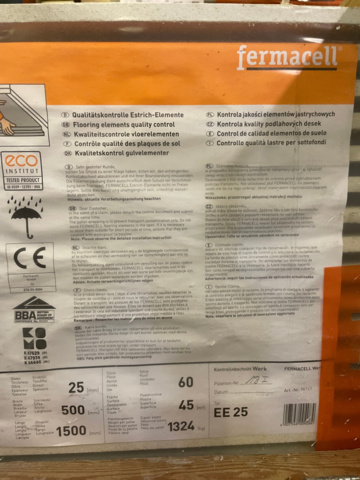 872384-5 Floor boards fermacell 300 pcs