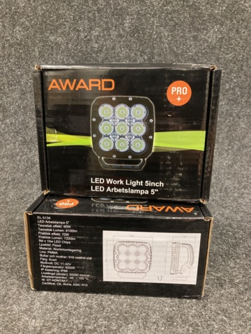 939421-2 2 work lights Award LED 5" 90W